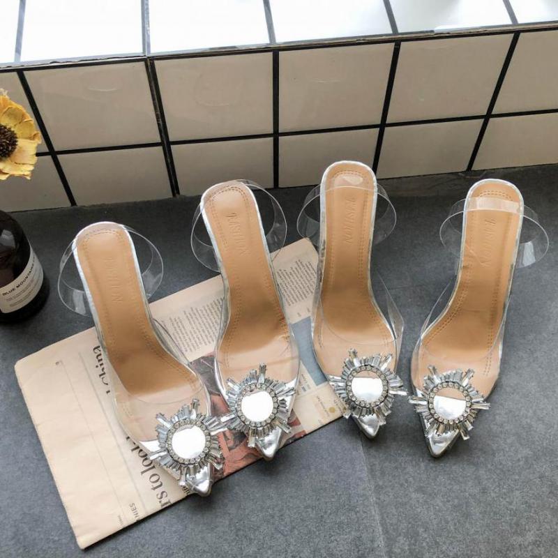 Luxury Women Transparent High Heels