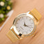 Luxury Women Crystal Silver Stainless Steel Watch