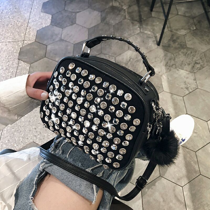 Women Luxury Diamond Cross-body Bag