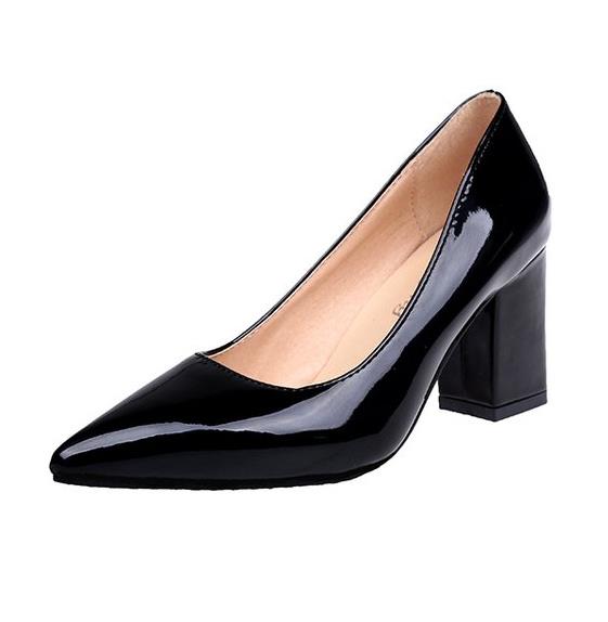 Women's Party Mid Heel Pointed Toe
