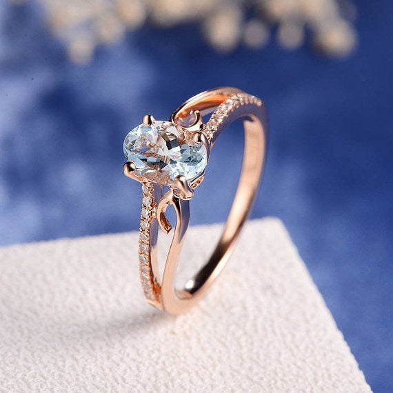 Trendy Crystal  Engagement Claws Rings For Women