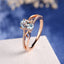 Trendy Crystal  Engagement Claws Rings For Women