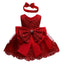 Bowknot Lace Sleeveless Girl Dress