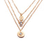 Multi-layer Crystal Moon Necklaces & Pendants For Women