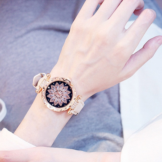 Women Starry Sky Bracelet Watch